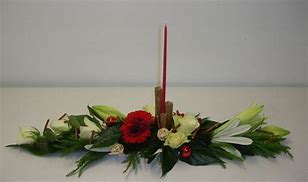 Centre de table allongé